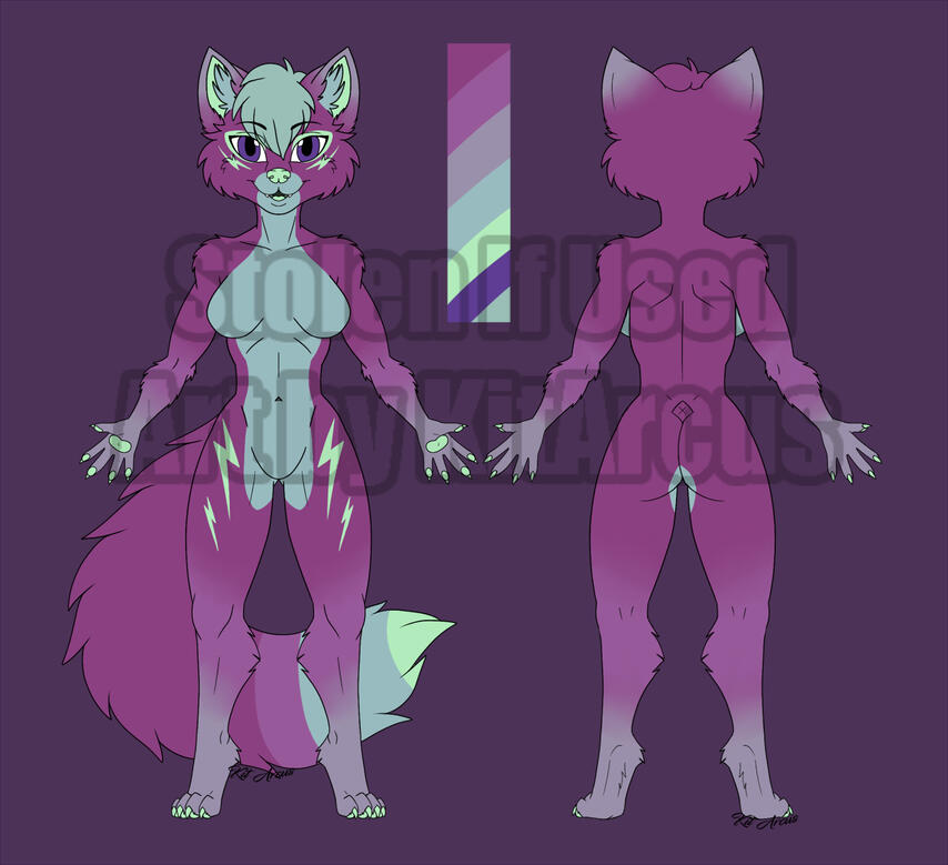 Static Fox - $10