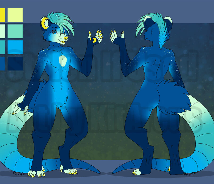 Blue Opossum - $50