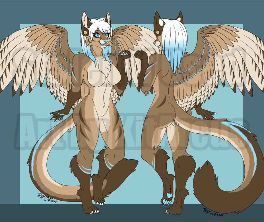 Winged Kitty - $75