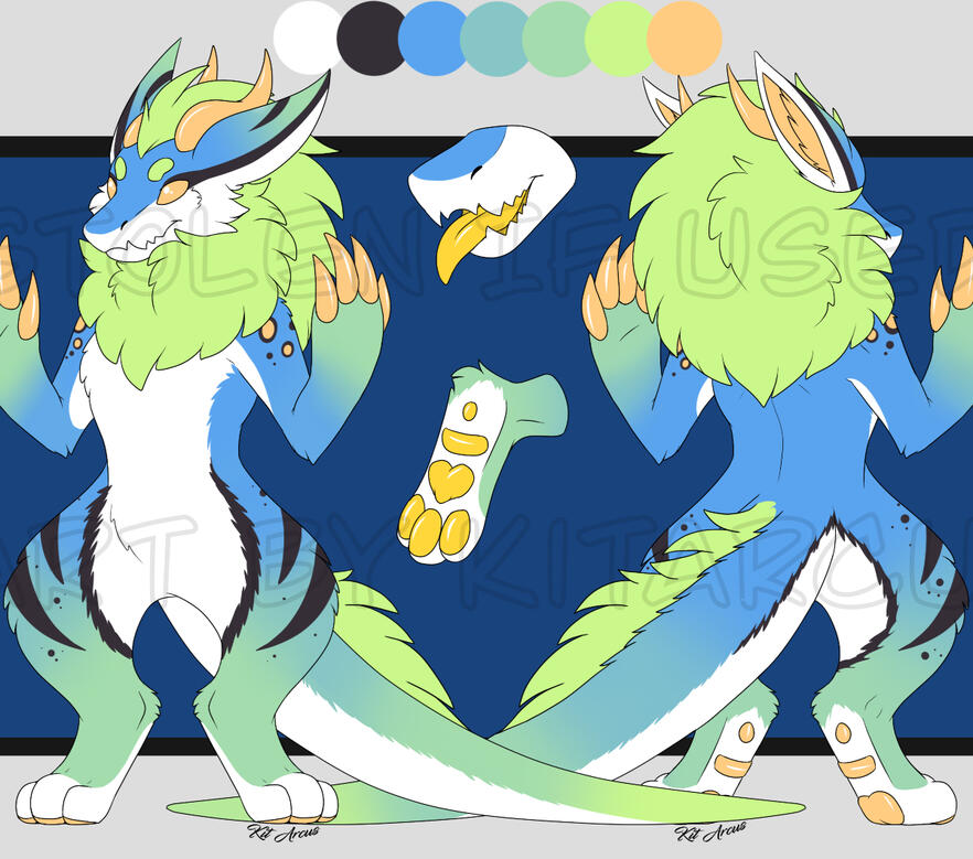 Blue Wickerbeast - $50