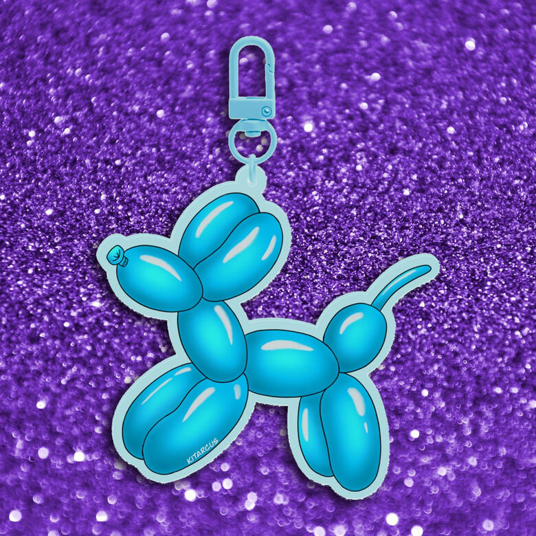 Blue Balloon Dog