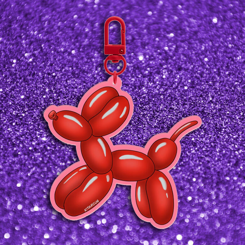 Red Balloon Dog