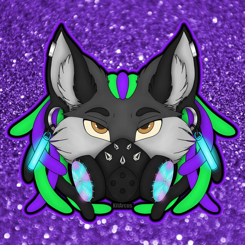 Gas Mask Wolf