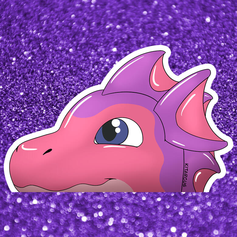 Pink Sea Dragon Peeker