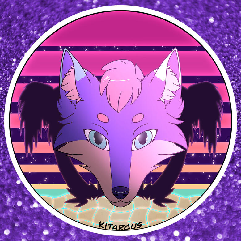 Retrowave Fox