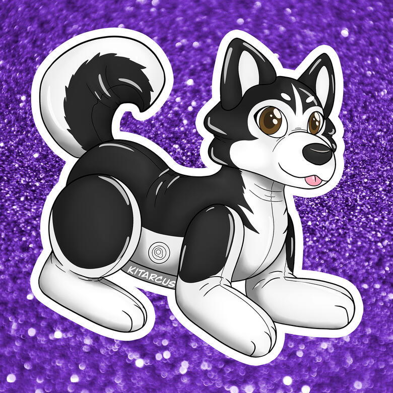 Husky Pool Toy